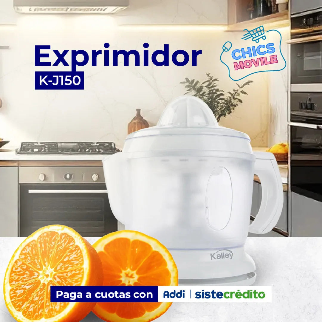 Exprimidor KALLEY K-J150 Blanco - Chics Movile