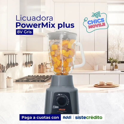 Licuadora IMUSA Powermix Gris - Chics Movile
