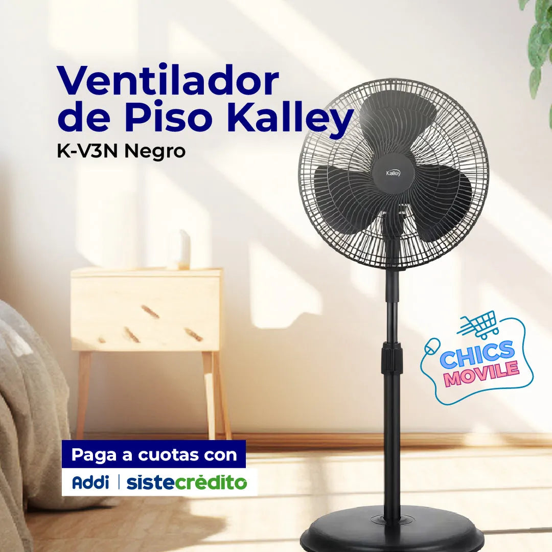 Ventilador de Piso K-V3N - Chics Movile