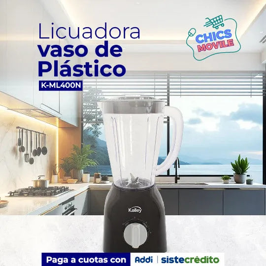 Licuadora KALLEY K-ML400N Negro - Chics Movile
