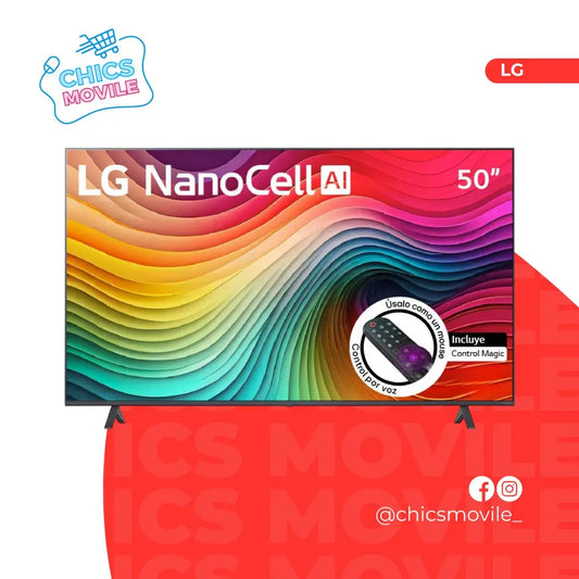 Smart TV LG Nano80 50" 4K UHD