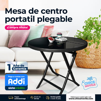 Mesa Plegable Redonda