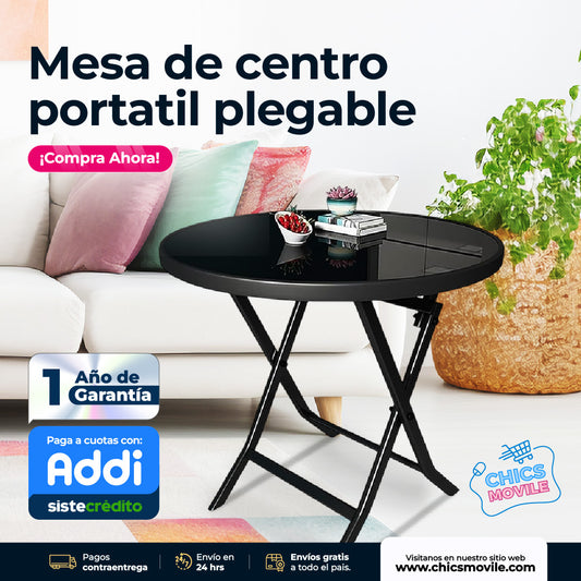 Mesa Plegable Redonda