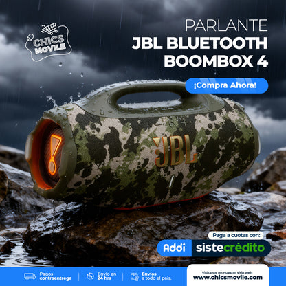 Parlante JBL Bluetooth Boombox 4 - Chics Movile