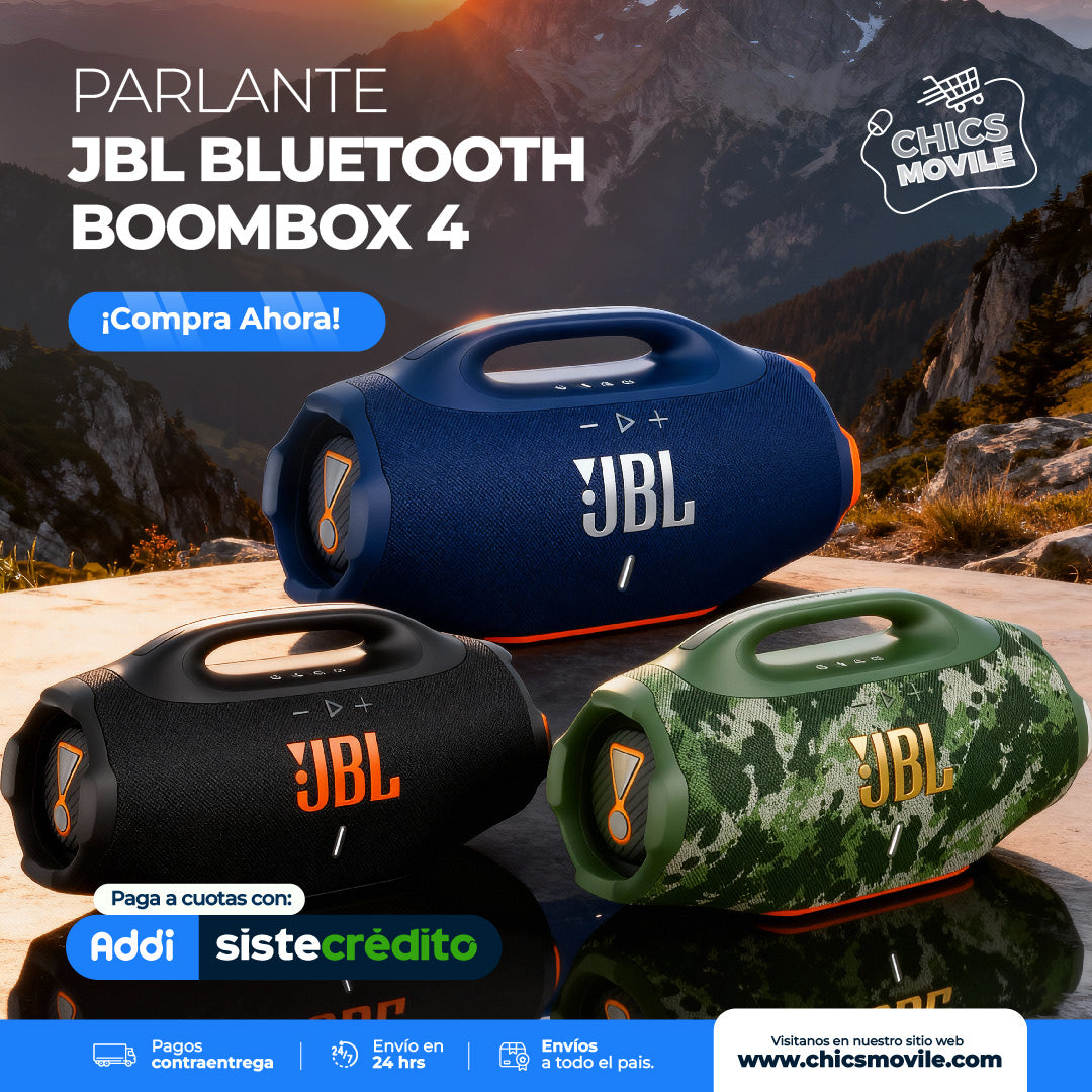 Parlante JBL Bluetooth Boombox 4 - Chics Movile