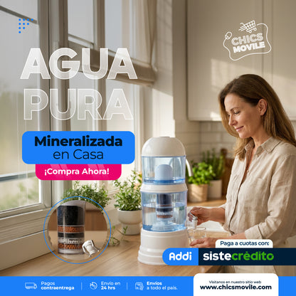 Filtro purificador de agua de 14L