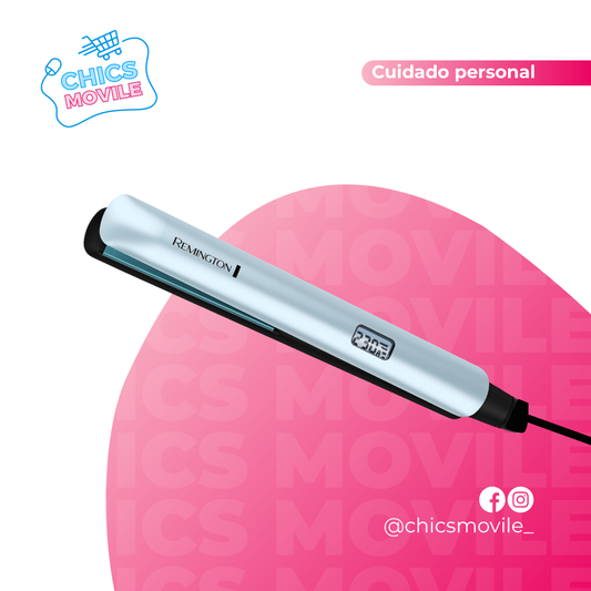 Plancha de Cabello Remington S8500 - Placas de Cerámica y Pantalla Digital