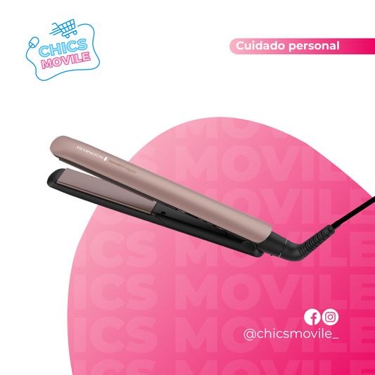 Plancha Alisadora Remington Keratin Therapy - Tecnología de Keratina y Argán
