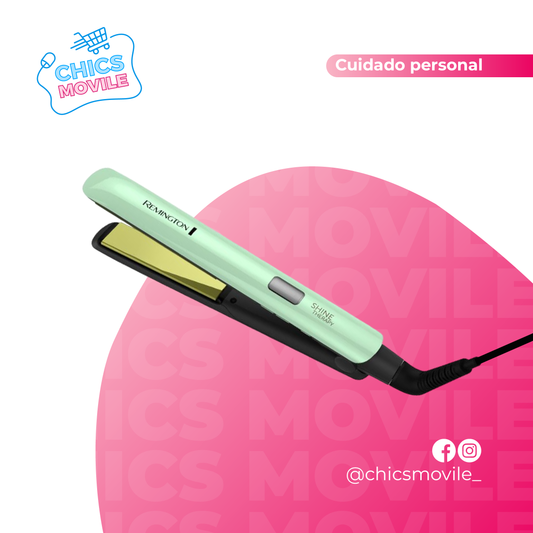 Plancha Alisadora Remington Shine Therapy S9960 - Tecnología de Aguacate y Macadamia