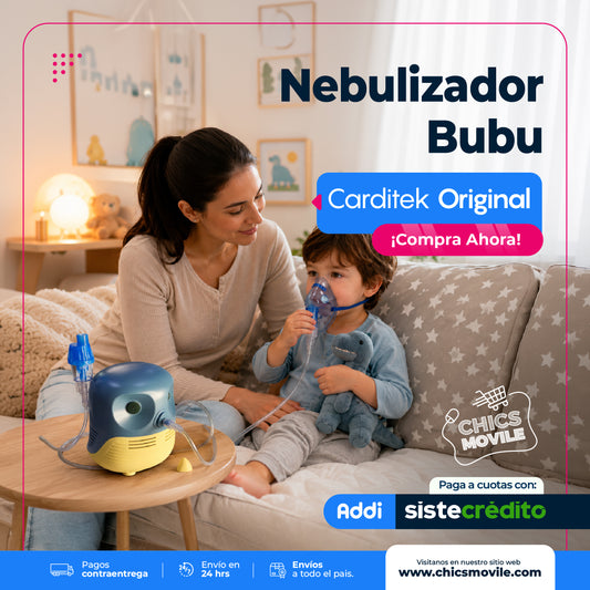 Compresor Nebulizador Bubu Carditek