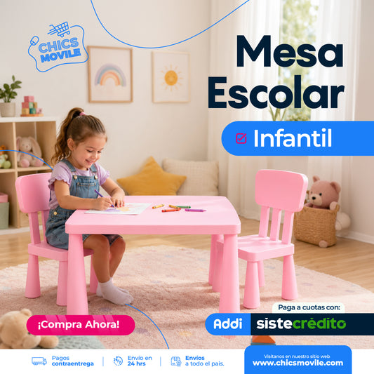 Mesa Escolar Infantil