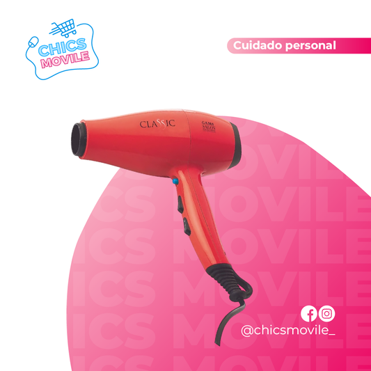 Secador Profesional Classic 10N Red