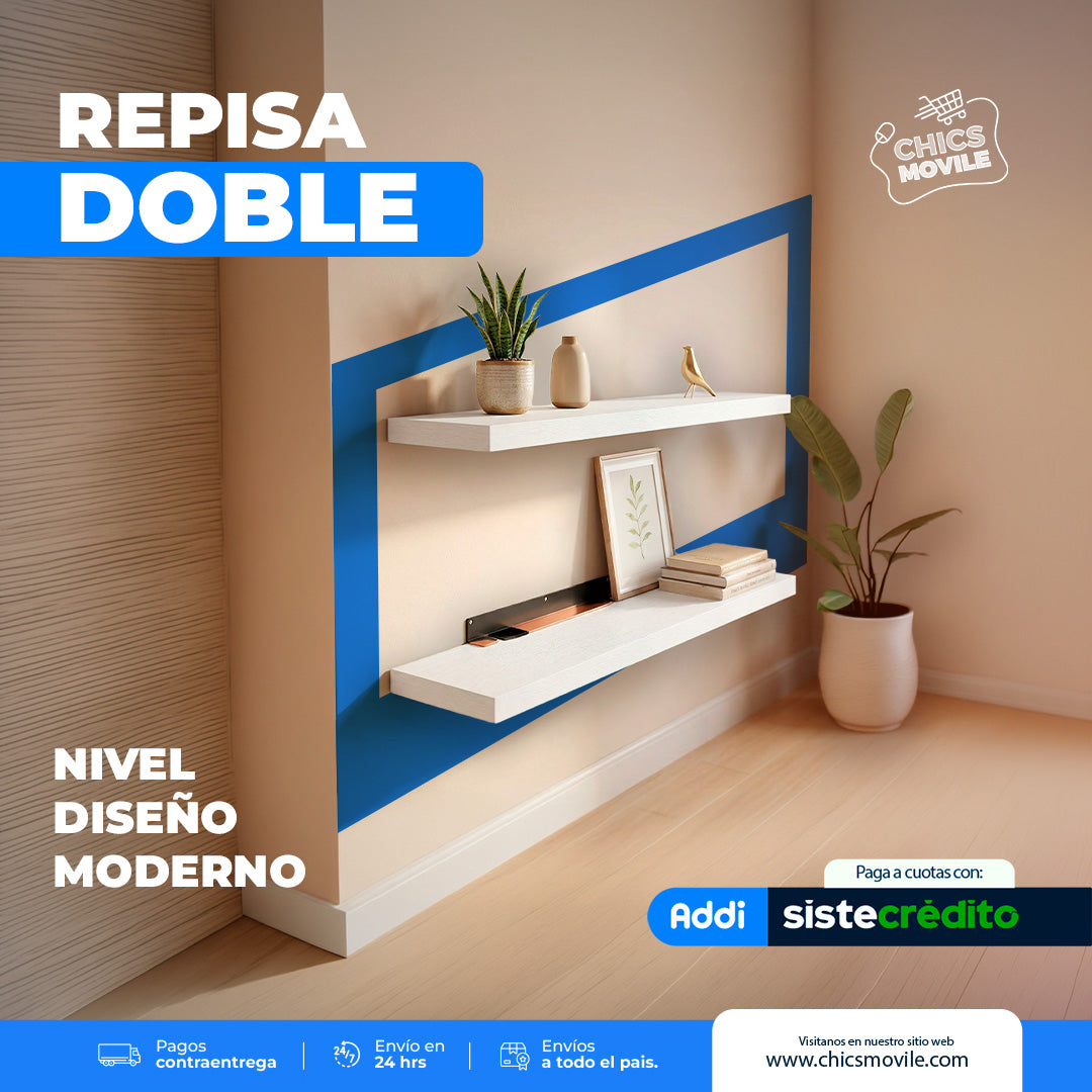 Repisa doble