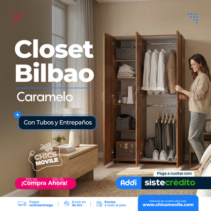 Closet Maderkit  BILBAO 120 Cafe