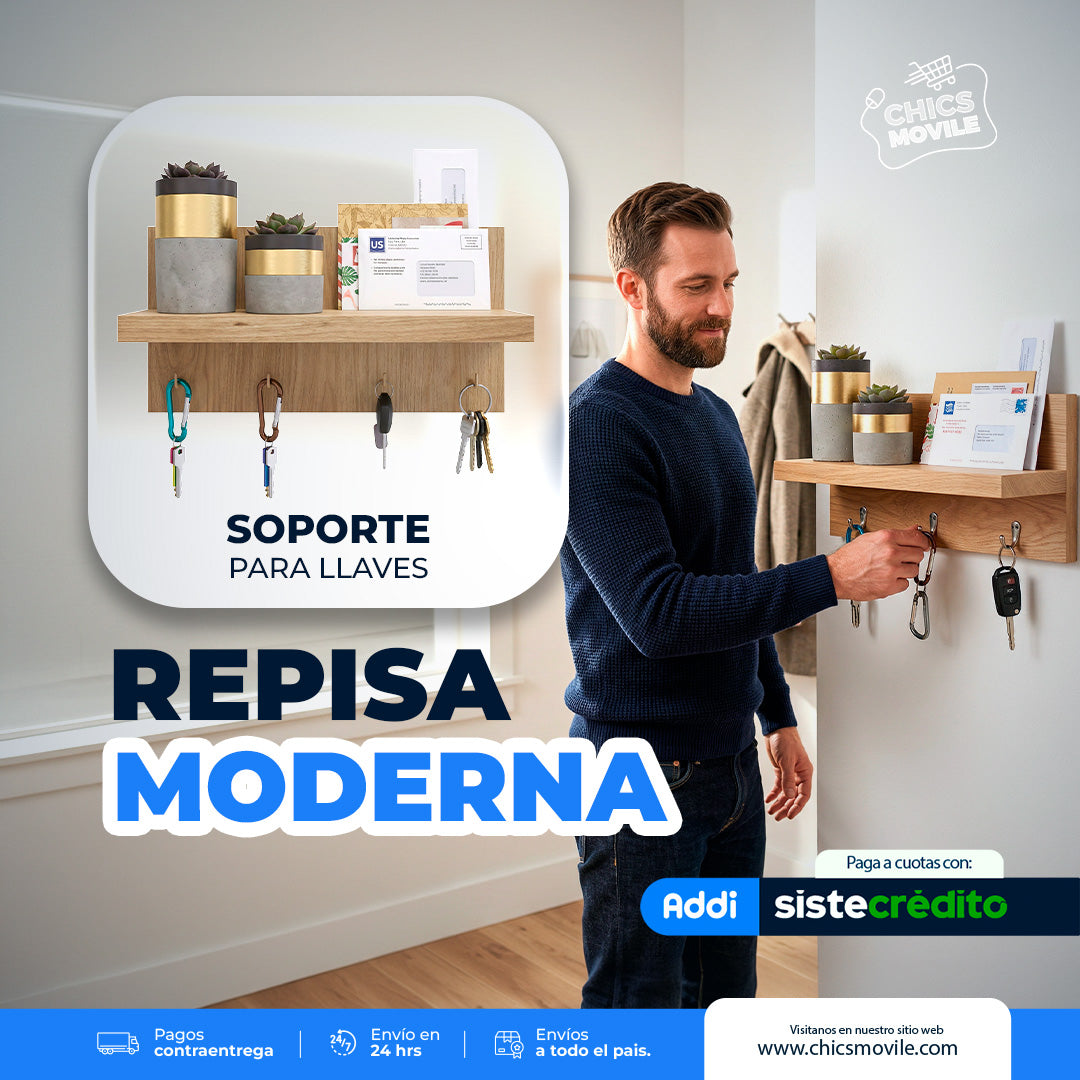 Repisa Funcional y Moderna