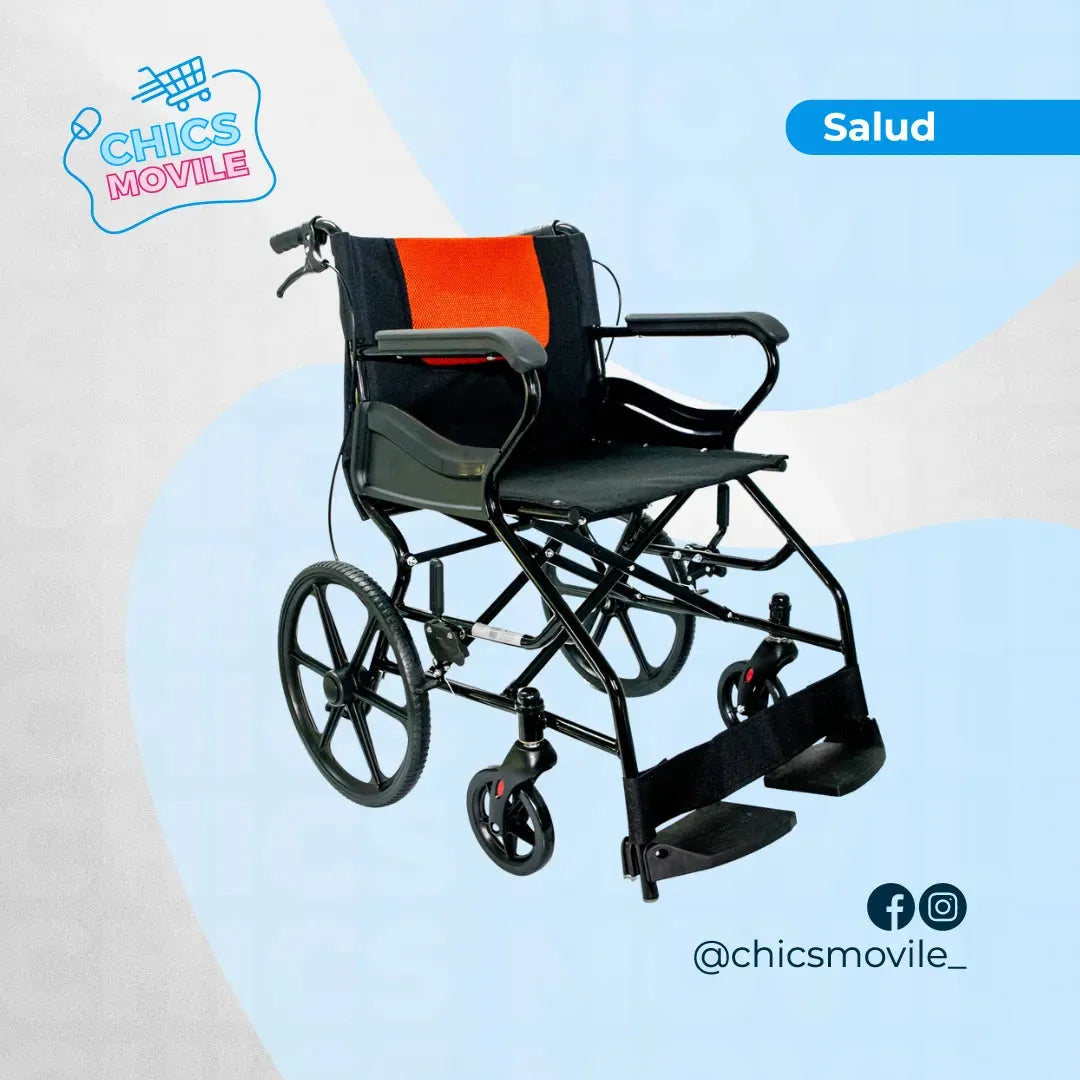 Silla De Ruedas De Transporte Básica En Acero Konfort Plus