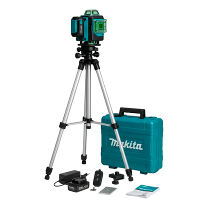 Nivel láser 4D de 16 Líneas Verde Kit completo con Trípode