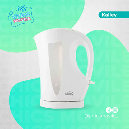 Hervidor de Agua Plástico KALLEY K-HA170 1.7 Lts Blanco - Chics Movile