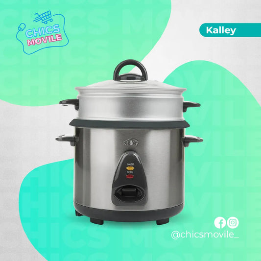 Olla Arrocera KALLEY 7 Tazas K-RCS14 Plateado - Chics Movile