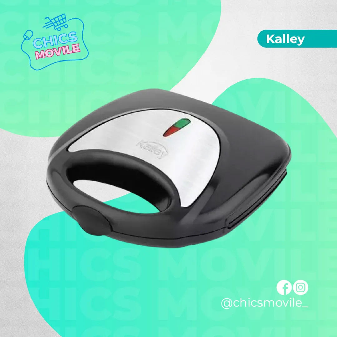 Sanduchera KALLEY K-SMP500 Antiadherente Tipo Panini - Chics Movile
