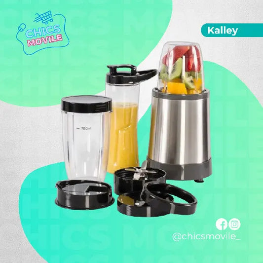 Licuadora Personal KALLEY K-MVL700 Plateado - Chics Movile