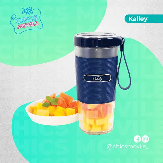 Licuadora KALLEY Personal K-MLP5 Recargable Azul - Chics Movile