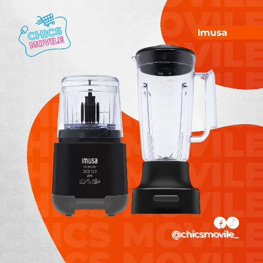 Procesador IMUSA Pica 123 + Vaso Negro - Chics Movile