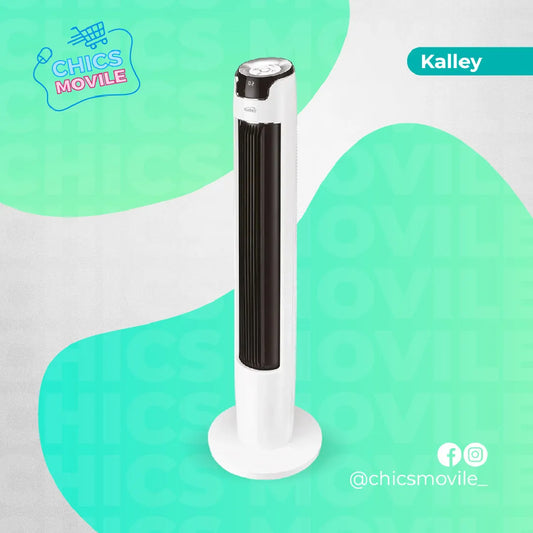 Ventilador de Piso KALLEY Torre K-TFB Blanco - Chics Movile