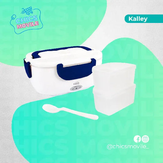 Lonchera Eléctrica KALLEY K-MLE60A2 Azul-Blanco - Chics Movile