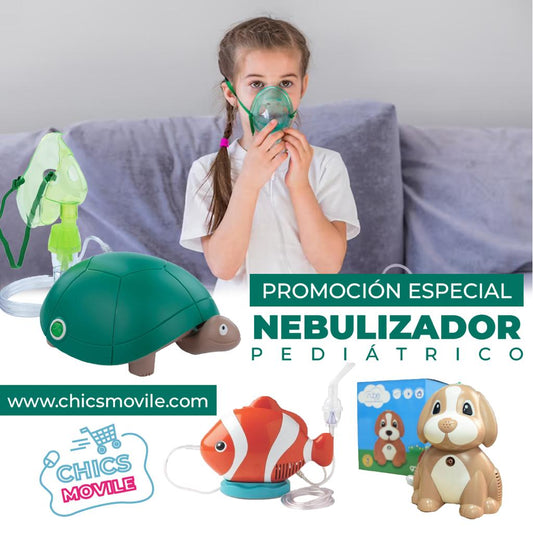 Nebulizador Pediátrico + Kit De Nebulización + Envío Gratis