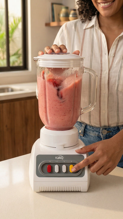 Combo Licuadora Kalley + Olla a presión + Sanduchera