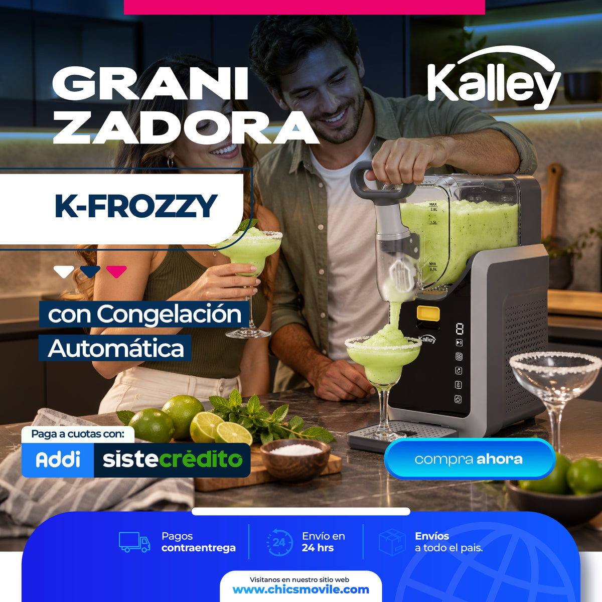 Maquina para Granizados 2L Kalley