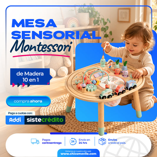 Mesa Sensorial 10 en 1