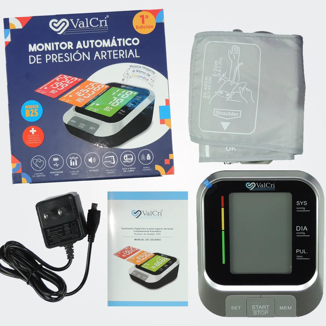 Tensiometro Valcri B25 Con Altavoz - Chics Movile